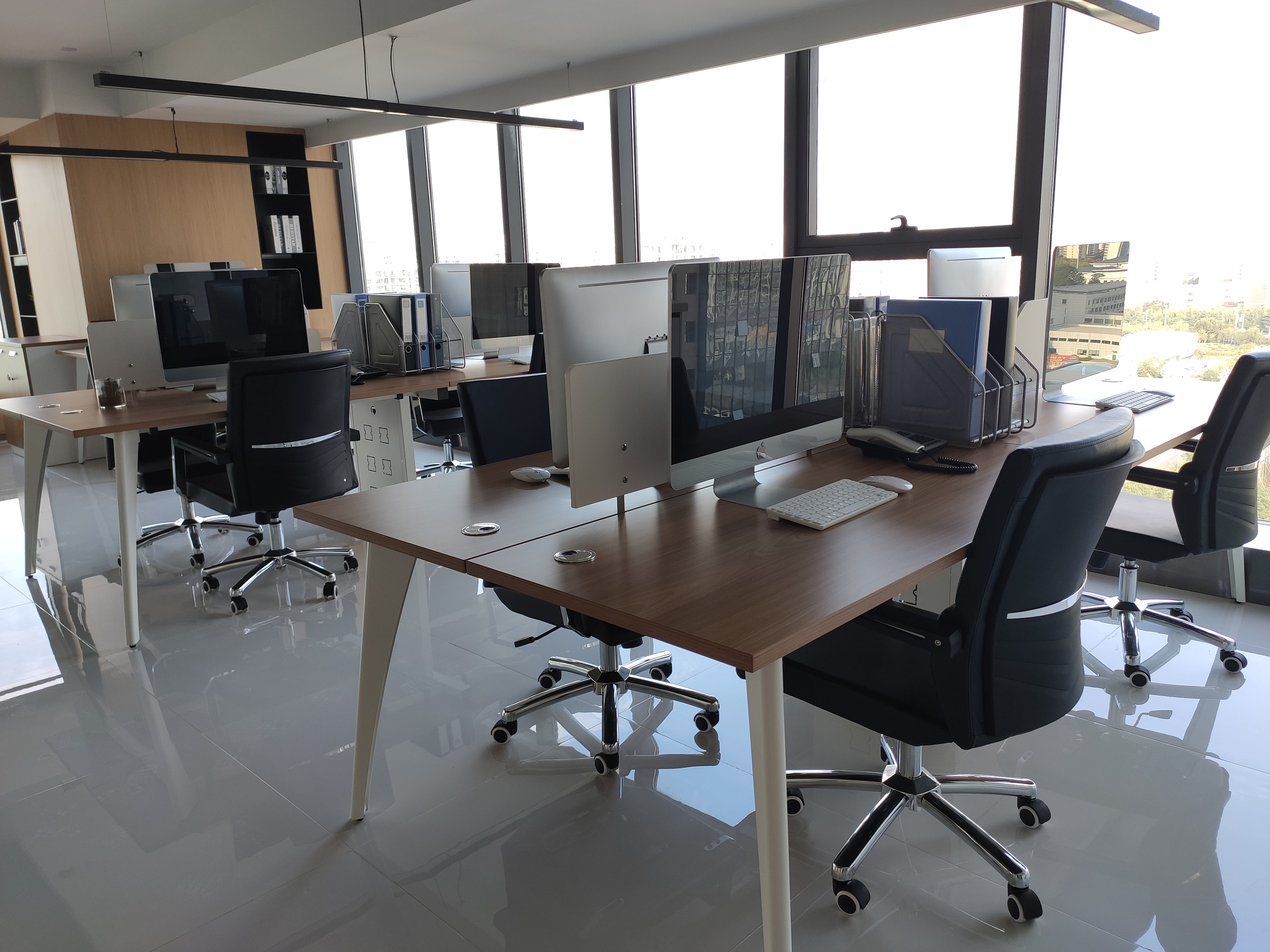 Workstation area panorama
