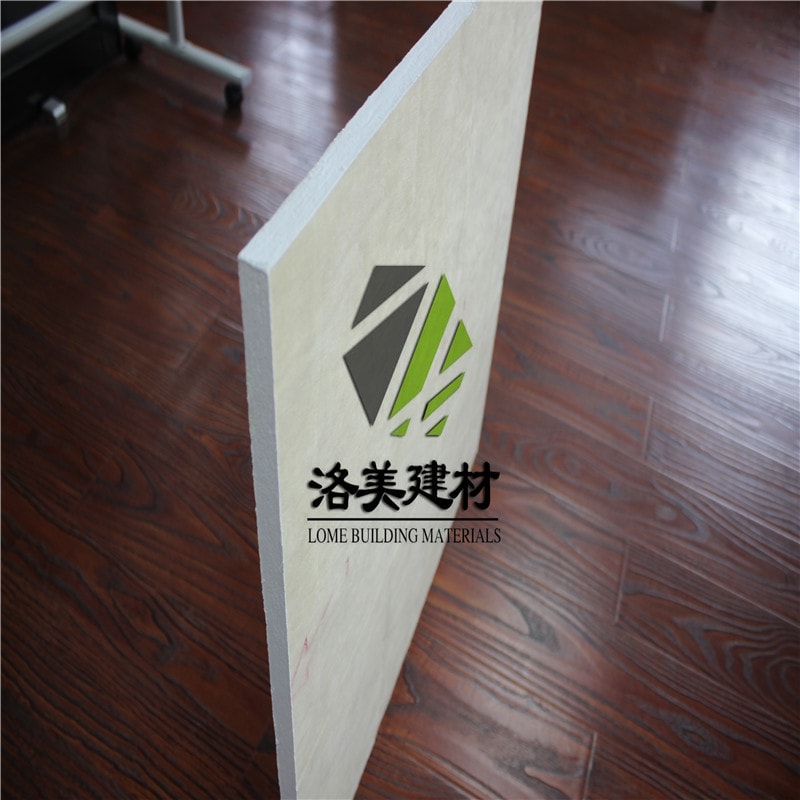 岩棉吸音板（木纹面层侧立展示）